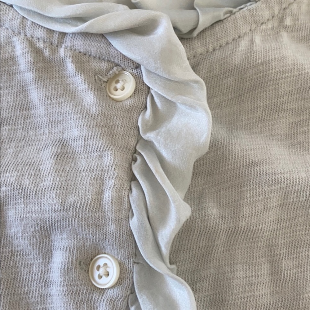 J. Crew Crewcuts Button Down Cardigan w/Silk Trim - Picture 2 of 7